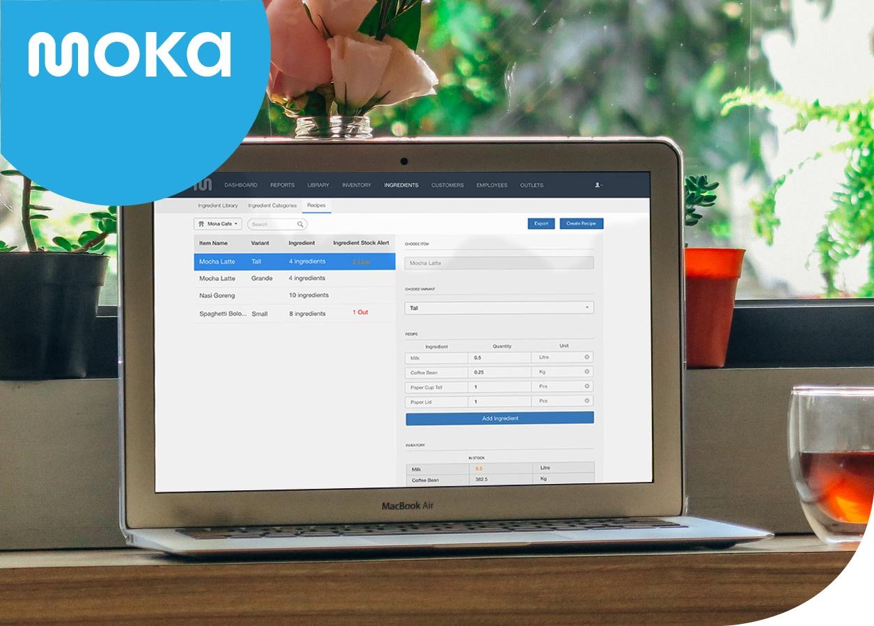 Laporan Inventaris Bahan Baku Lebih Akurat dengan Fitur Ingredient Inventory!